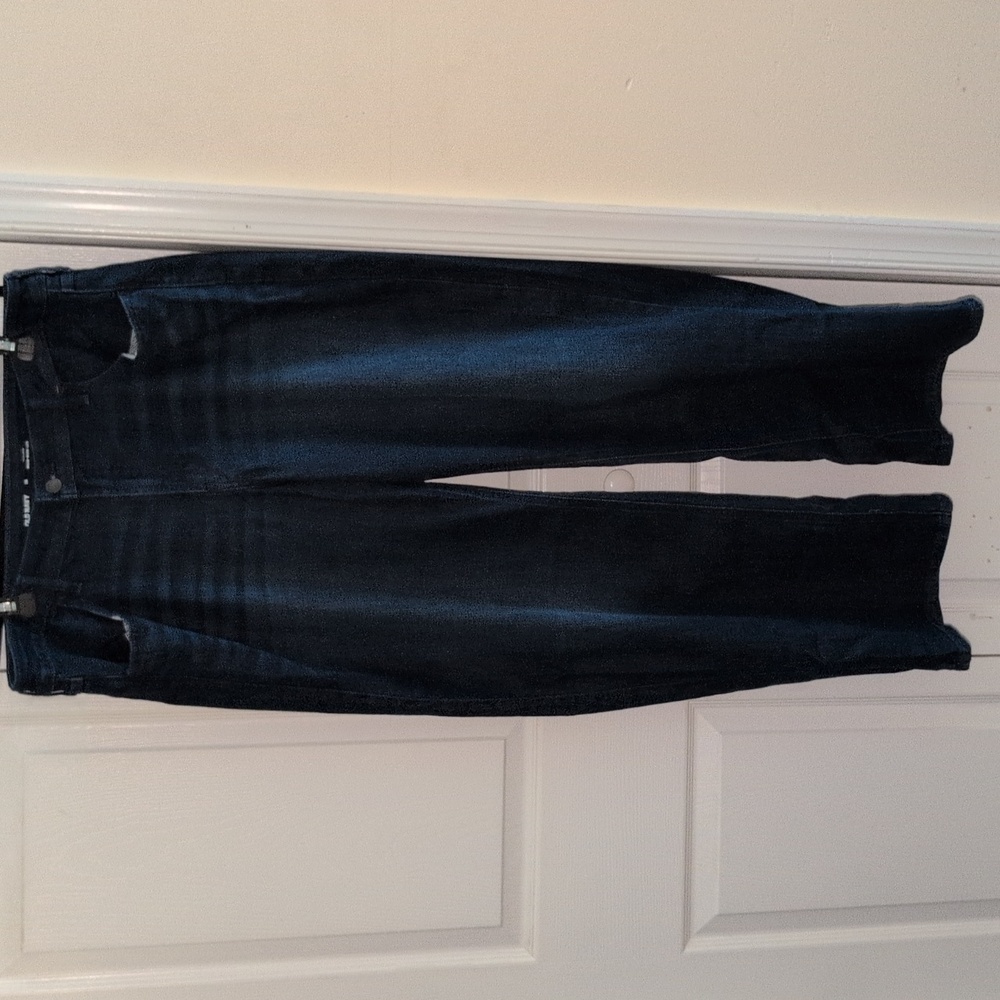 Old Navy High-Rise Wide Leg Jeans - Deep Indigo